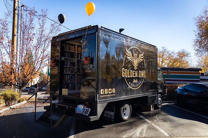 Golden Owl Bookshop in Reno on Nov 3, 2021.