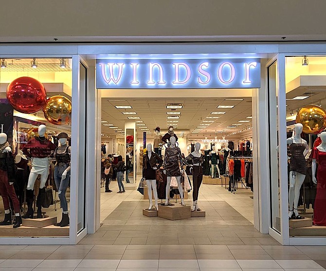 Windsor Fashions LLC opened inside Meadowood Mall in Reno on Nov. 11.