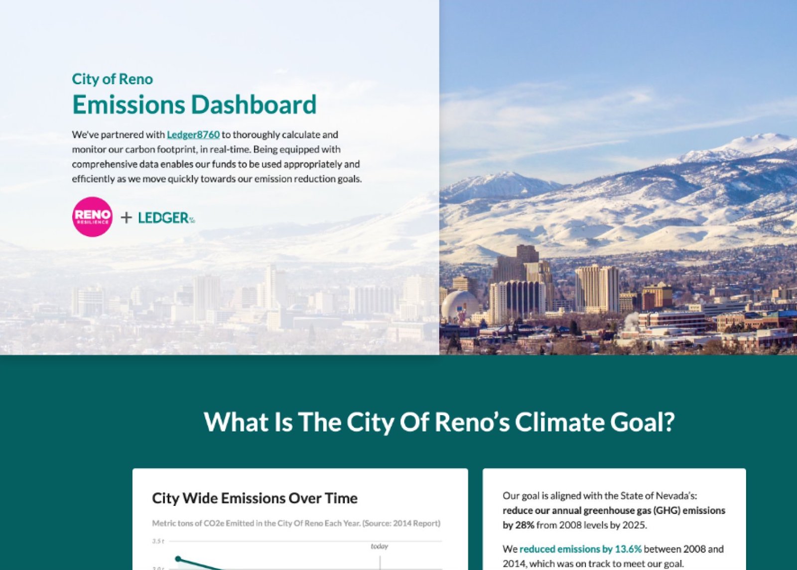 With help from Reno startup, city launches carbon emissions tracking