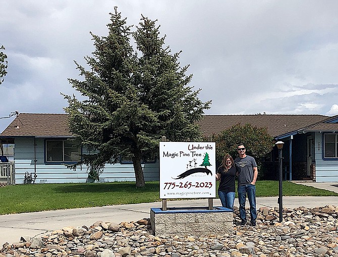 Christine and Wade McNally purchased Under the Magic Pine Tree in May of 2019 and established it as an early childhood learning center. The center is located at 927 Mitch Drive in Gardnerville. Photo special to The R-C