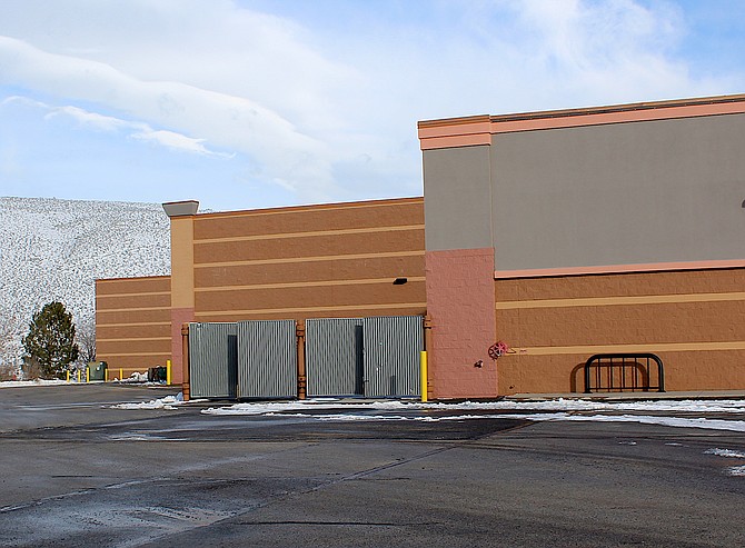 Urban miners used ropes to scale the back of stores at Carson Valley Plaza and ripped out 1,000 feet of copper tubing in March 2021.