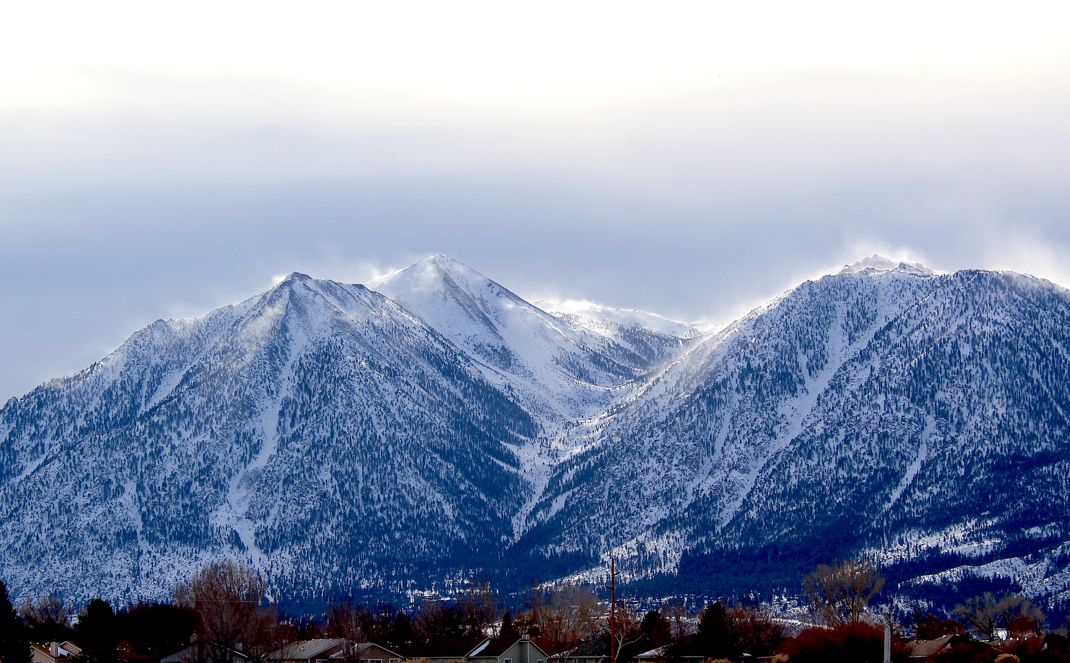 High winds reduce travel through Washoe Valley Serving Minden