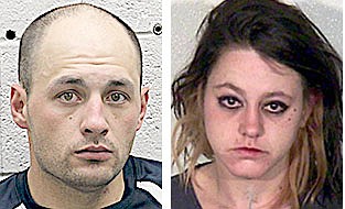 Richard Skler Common and Celia Doyal are facing vehicle theft charges in Douglas County.