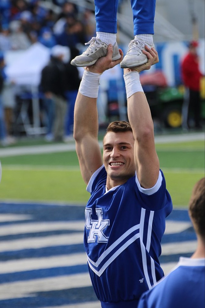 CHS 2018 graduate Hayden Story receives coed cheer scholarship from the University of Kentucky