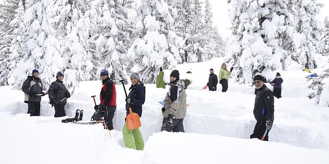 A snow camping class is being offered by the Tahoe Rim Trail Association.