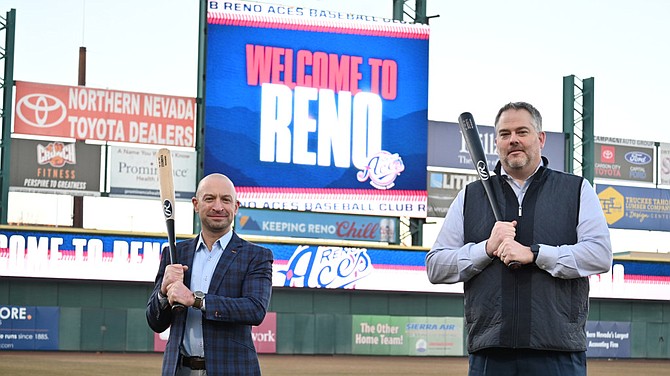 The Reno Aces this month announced the additions of Mike Murray and Chris Phillips to serve as Chief Commercial Officer and Chief Operating Officer, respectively.