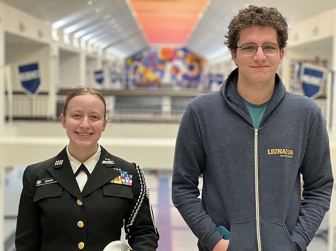 Allison Gerow and Elias Palumbo have been named candidates as part of the 2022 U.S. Presidential Scholars program.
