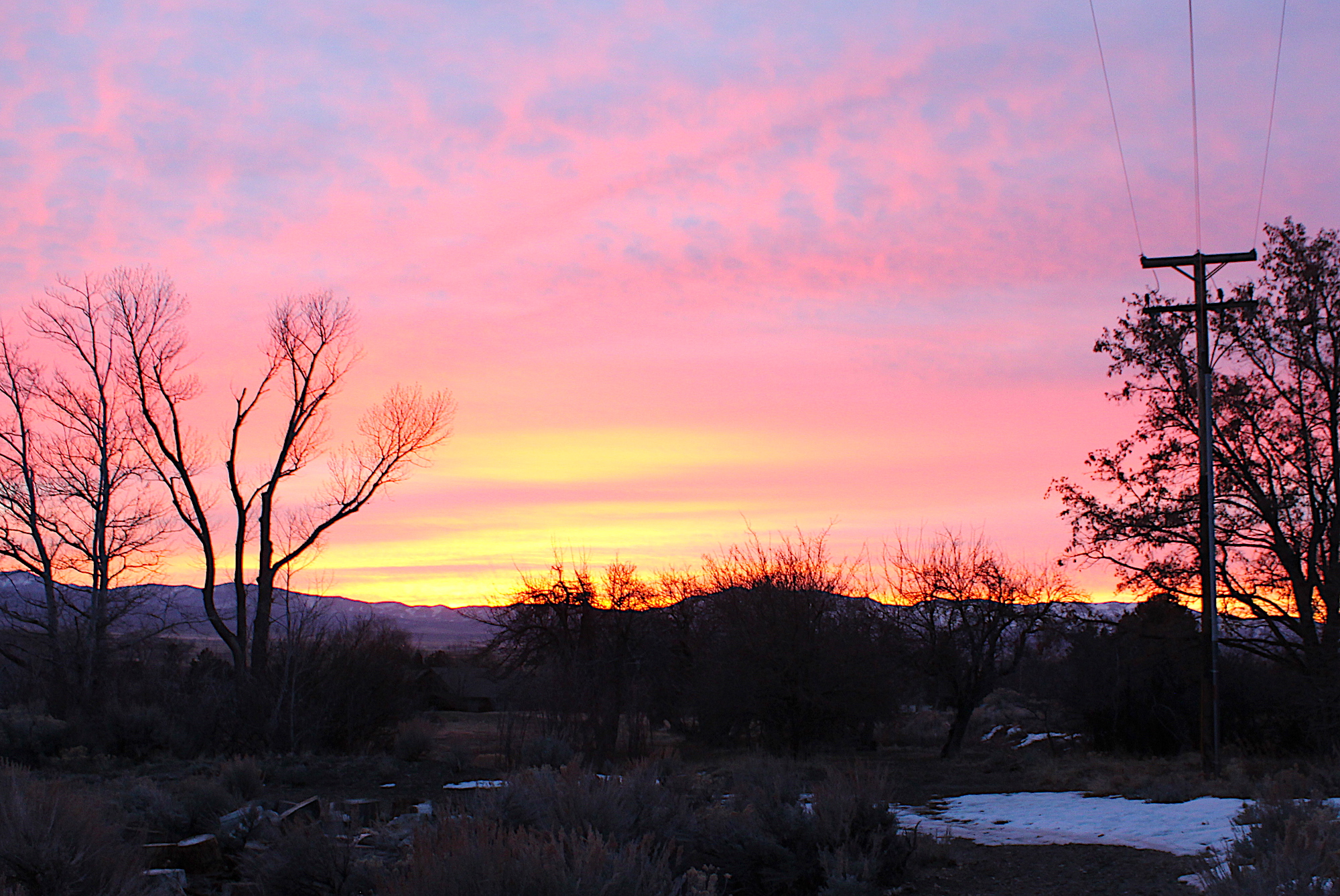 Dry weather clings to forecast through midFebruary Serving Minden