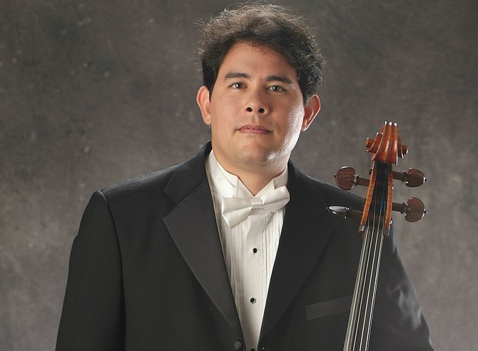 The concert features guest soloist Stephen Framil performing Édouard Lalo’s dramatic, romantic Cello Concerto in D minor.