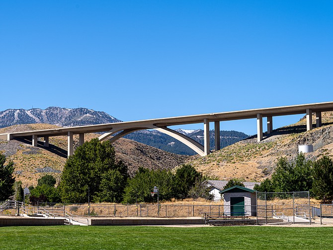 Galena arch bridge on Interstate 580 between Carson City and Reno. (Photo: AdobeStock)