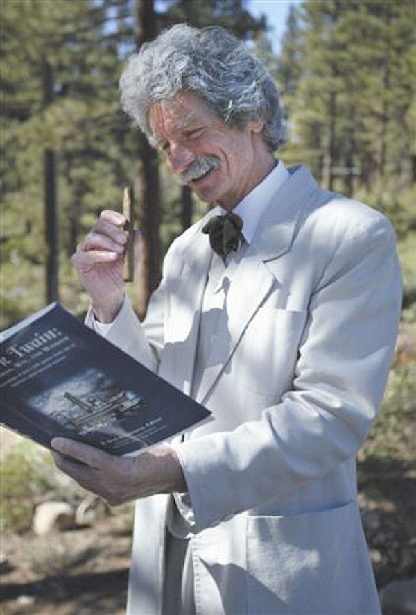 Humorist McAvoy Layne, who portrays Mark Twain, will provide the entertainment at this year’s Churchill County Republican Central Committee.