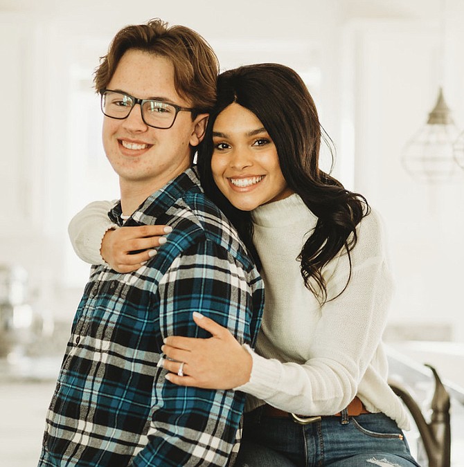 Nate Keener and Alia Keener married in April 2021.