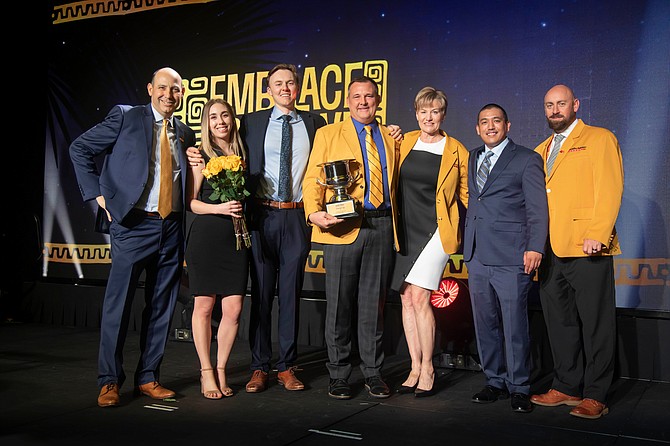 Mary Wink, owner of CertaPro Painters of Reno, was named the winner of the company’s most prestigious award, the CertaCup. Wink and her team were selected out of nearly 400 CertaPro Painters businesses across North America.