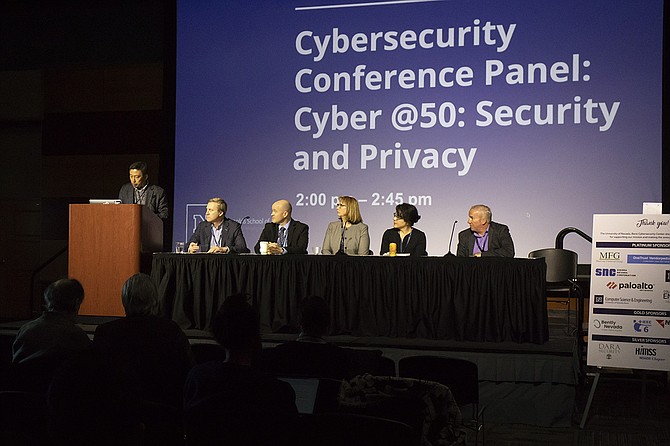 The University of Nevada, Reno's annual Cybersecurity Conference attracts security experts, local and regional industries and connects with faculty and students.