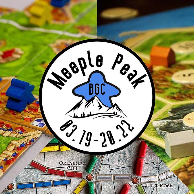 ‘Meeple Peak is a (board game) convention for anyone who likes to play board games to come together and share their love of the hobby,’ organizer Ron Dobyns said. The convention will be held at the Fuji Park Exhibition Hall March 19-20.