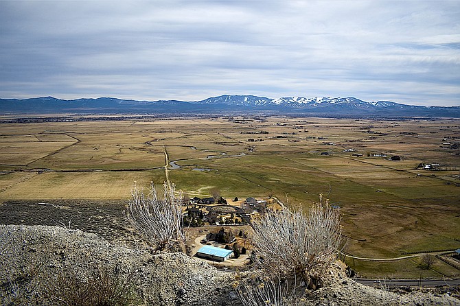 A view of Carson Valley from Kingsbury Grade on March 3 taken by Gardnerville resident Tim Berube.