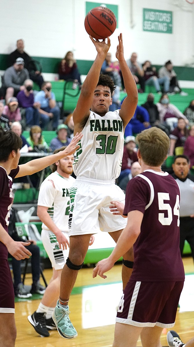 Fallon sophomore Kanigh Snyder was the only underclassman to make the All-North team after leading the team in rebounding.