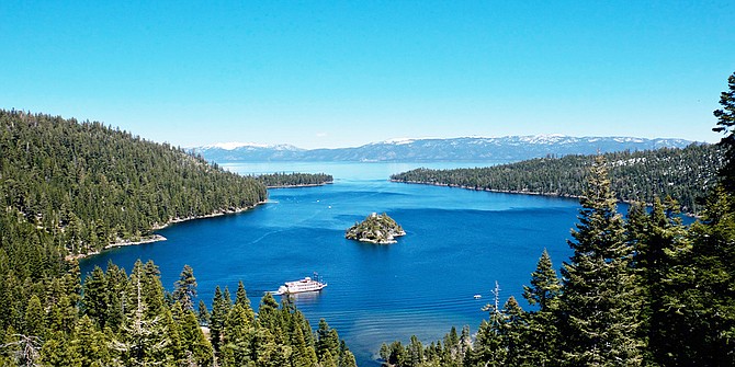 Emerald Bay at Lake Tahoe. League to Save Lake Tahoe photo