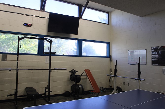 The 2021 Facility Needs Assessment found that the Juvenile Detention Center’s dayrooms need to be larger and better organized. Currently, the rooms host everything from reading material and TVs to workout equipment and ping pong tables.