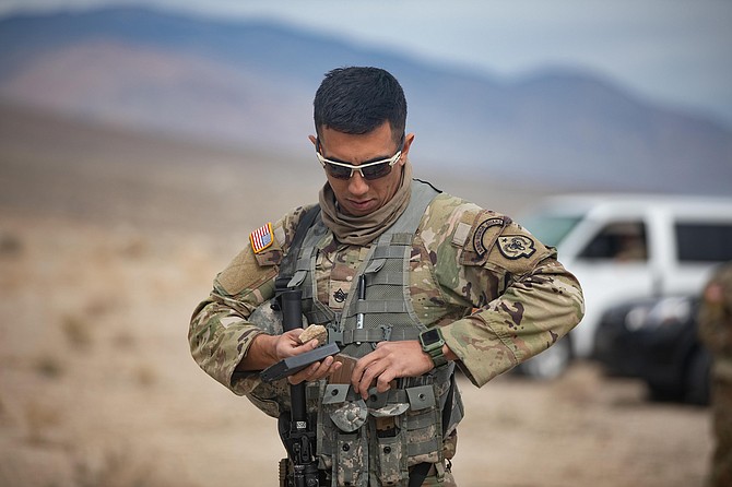 Staff Sgt. Keahi Granstrom, a motor transport operator in the 1864th Transportation Co., based in Las Vegas, emerged as the top noncommissioned officer in the state during the three-day Best Warrior contest that concluded March 17 at the Hawthorne Army Depot. By winning the Best Warrior contest, Granstrom garnered the 2022 Nevada Army Guard Noncommissioned Officer of the Year title and will advance to represent Nevada in the regional Best Warrior contest in Guam in May.