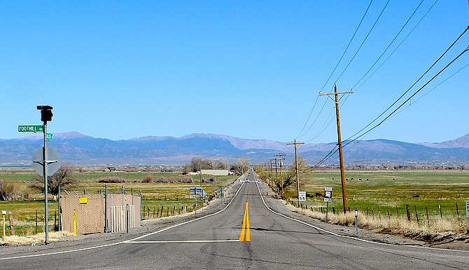 Van Sickle Ranch lies on either side of Muller Lane near Foothill Road.