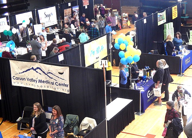 Around 1,000 people visited Thursday's Business Showcase at the Douglas County Community & Senior Center on Thursday.