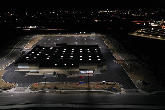 The new 80,000-square-foot Winco being built just south of La Posada Drive.