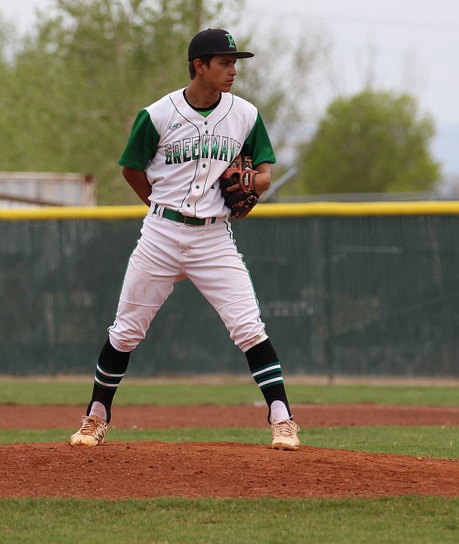 Fallon senior Francisco Tapia picked up a win on the mound in his last outing in front of the home crowd on Saturday.