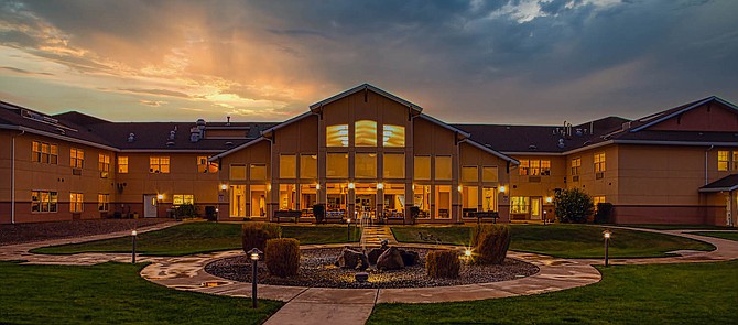 Wheatfields Estates Senior Living and Memory Care in Clovis, New Mexico.