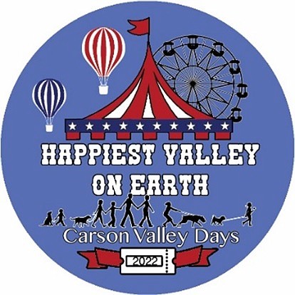 Carson Valley Days buttons are on sale across the Carson Valley.