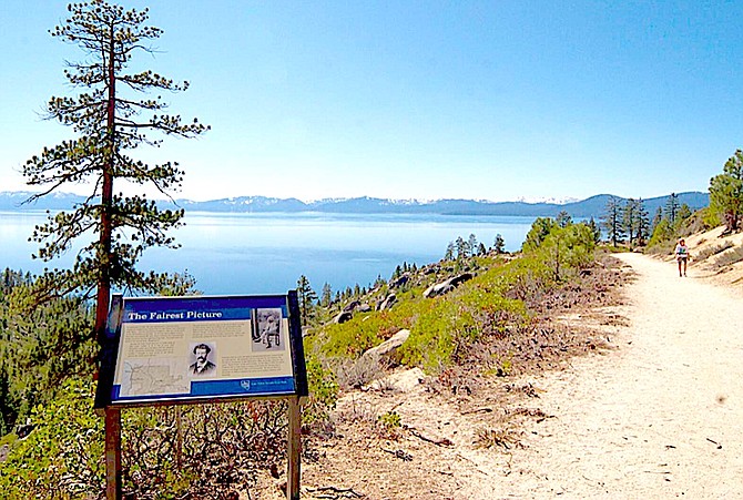 The panels are located at Gar Woods Grill and Pier in Carnelian Bay, Sandy Beach in Tahoe Vista and North Tahoe Beach in Kings Beach.
Sierra State Parks Foundation photo