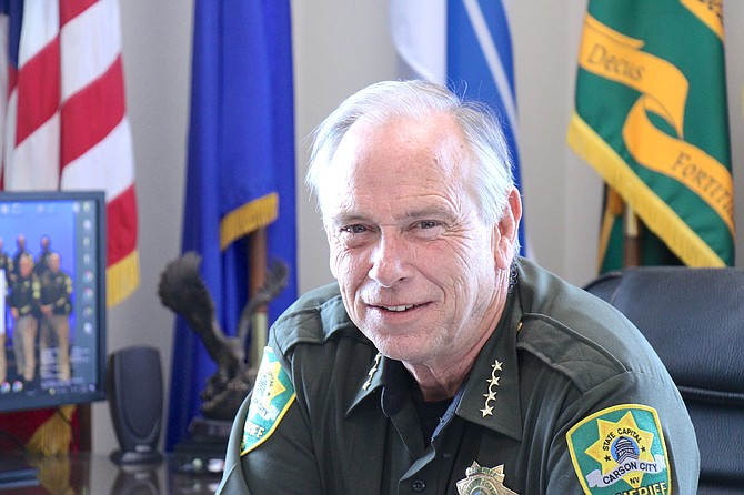 Carson City Sheriff Ken Furlong in June 2022.