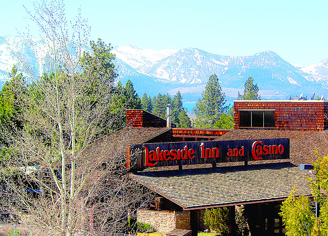 The Lakeside Inn on the eve of demolition work on the property in April.