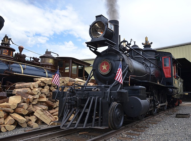 ‘The Tahoe’ was made by Baldwin Locomotive Works in Philadelphia.