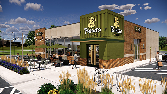 K Corporation has announced that Panera Bread will join the Crossing at Meadowood Square shopping center located at 6407 S. Virginia St., at the exit ramp and intersection with Neil Road.