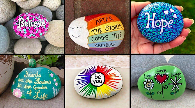 Carson City staff have documented painted rocks in public parks and trails.