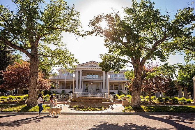 The Governor's Mansion in Carson City.