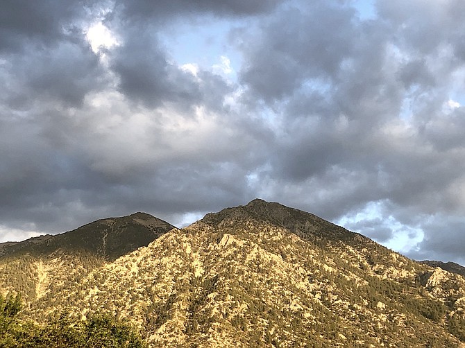 Rain clouds threatened but didn't produce on Tuesday morning. Photo submitted by Jeff Garvin