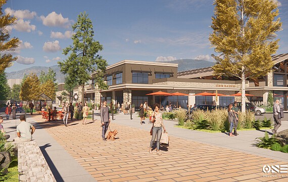Downtown Damonte will feature retail, restaurants, entertainment and residential in a projected five-year buildout.