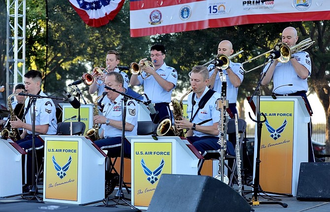 The USAF Commanders Jazz Ensemble will be performing a free concert at the Governor’s Mansion on Aug. 28 at 3 p.m.