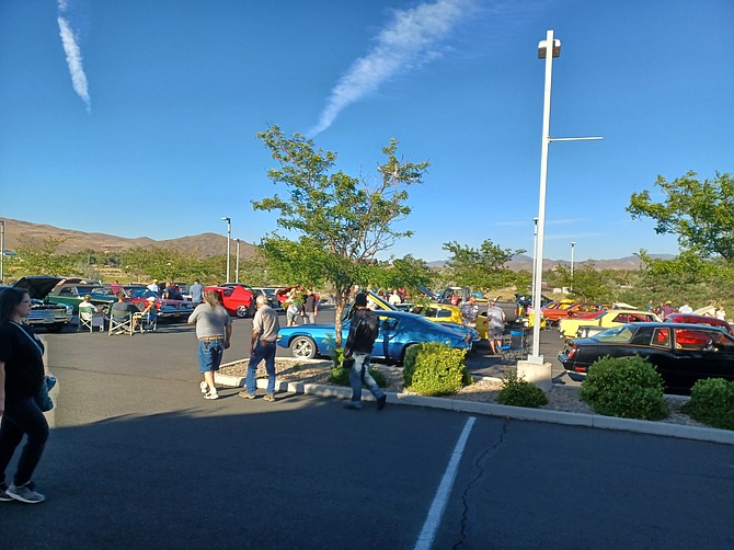 The Thursday Nite Cruisers car shows run from 5:30 to 7:30 p.m. and 
are located at various businesses throughout Carson City and Dayton, from May to the end of July.