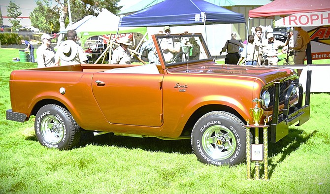 Scout’s Choice winning truck was this 1961 International Scout 80.