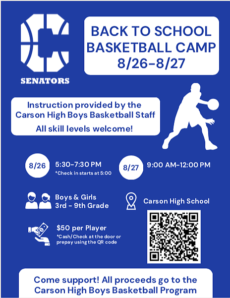 Back to School Basketball camp