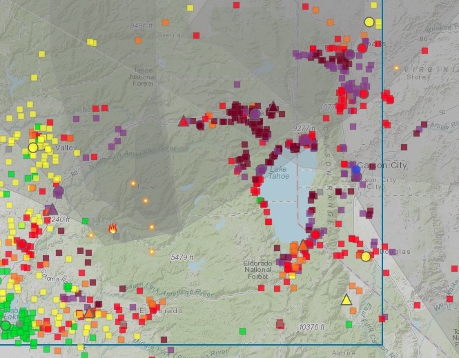 Carson air 'very unhealthy'; weekend smoke in forecast Serving Carson