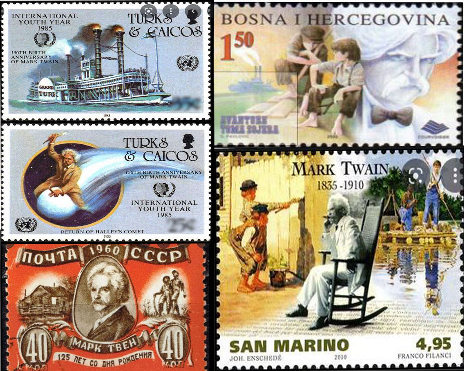 Mark Twain's new postal stamp: you may not be able to beat the old satirist  but now you can lick him - The Washington Post