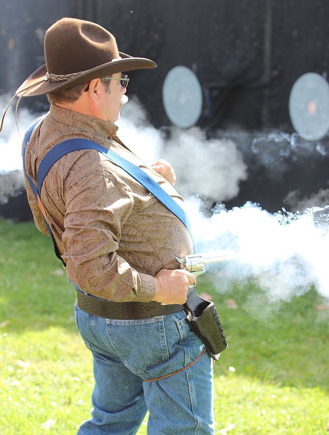 Competitors from all over the country participate in The Fastest Gun Alive event.