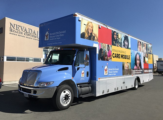 The Ronald McDonald Care Mobile offers oral healthcare to children through age 21.