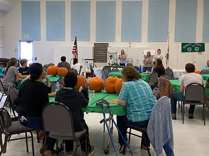 Douglas County 4-H hosted a Pumpkin Bingo fundraiser on Oct. 15. Photo by Patrick Flynn
