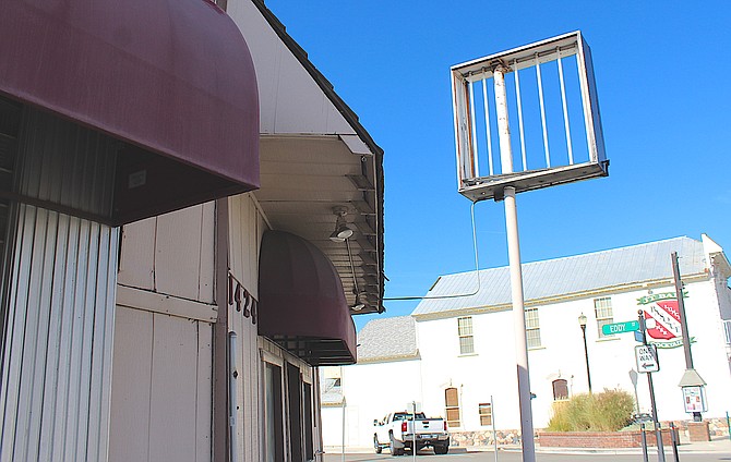 The cream colored Burga building located at Eddy and Main streets in Gardnerville may be on its way to demolition.