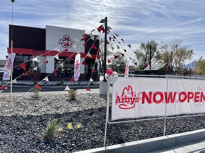 The Arby’s on Highway 50 opened on Oct. 24, 2022.